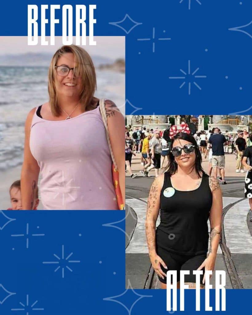 Chloe Tainsh KCPT member before and after fitness transformation